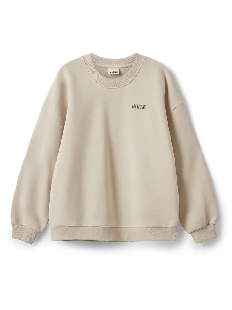 Sweatshirt Elinsy Cremeweiß