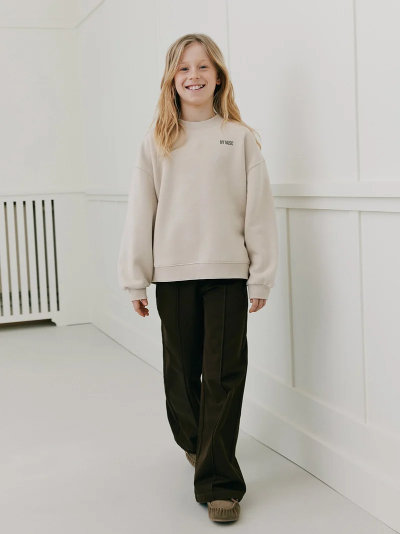 Sweatshirt Elinsy Cremeweiß