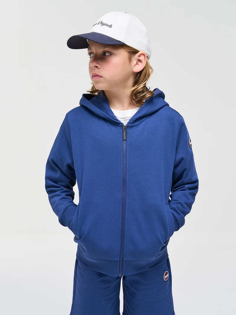 Sweatjacke Blau