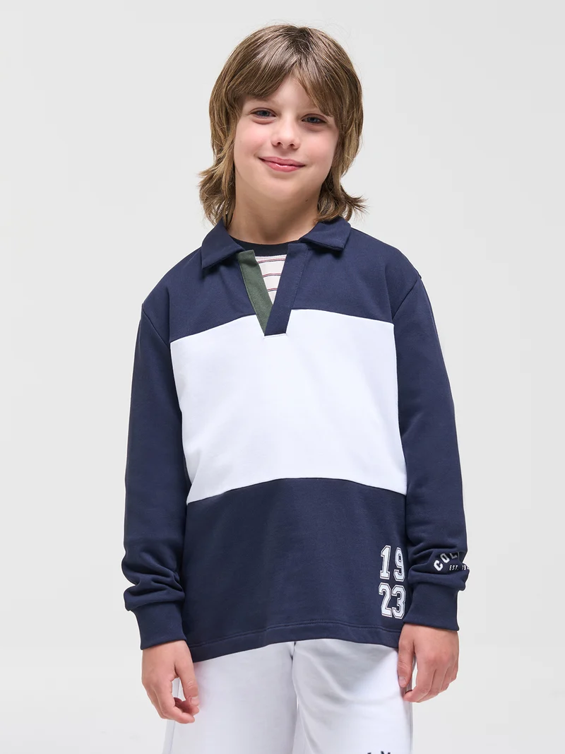 Sweatshirt Marineblau