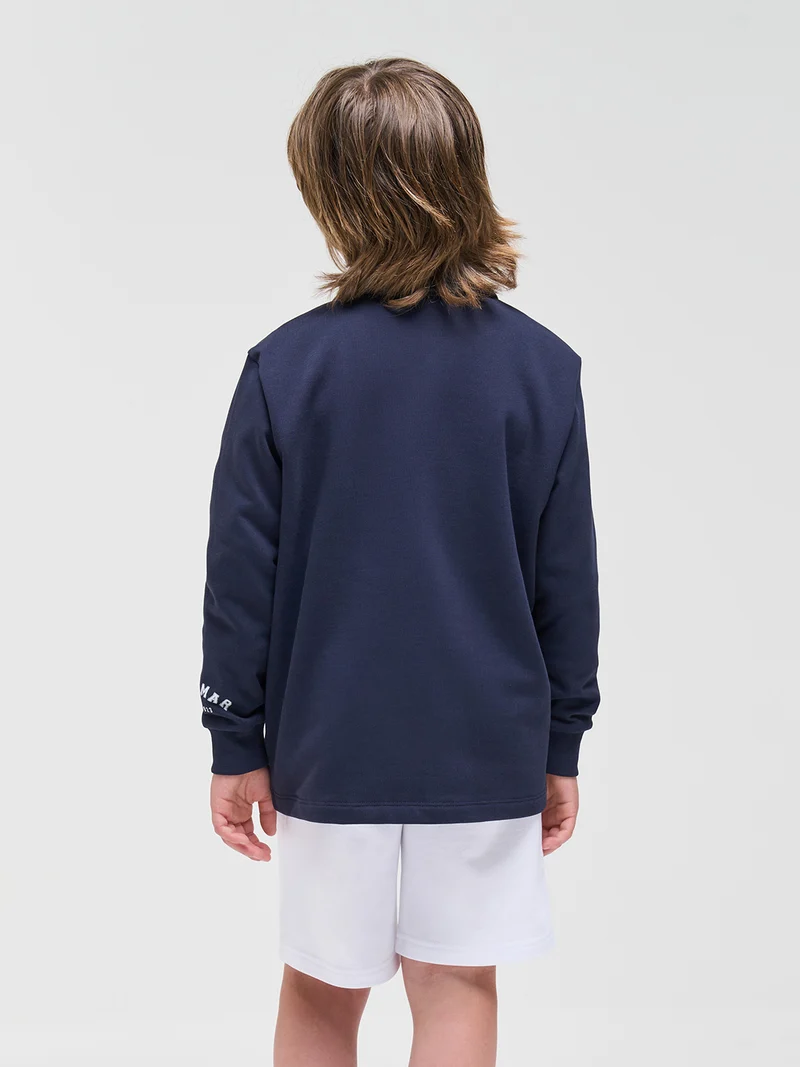 Sweatshirt Marineblau