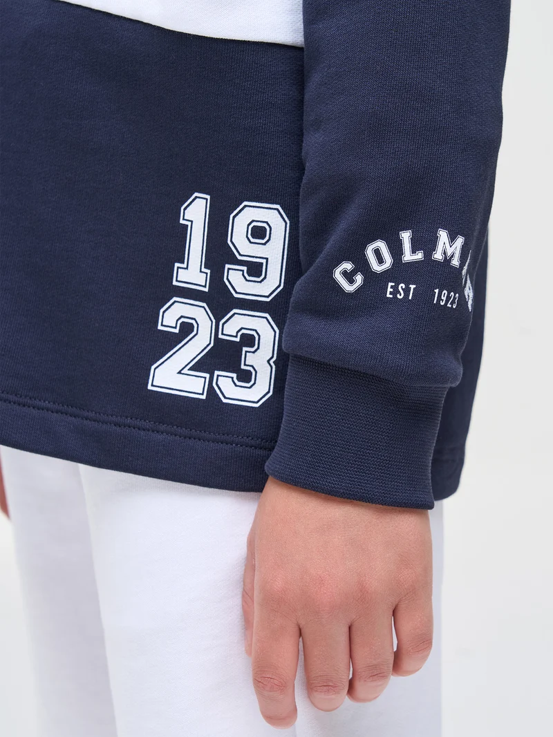 Sweatshirt Marineblau