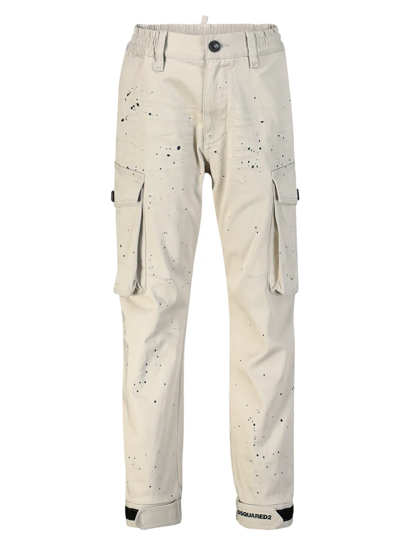 Cargohose Beige