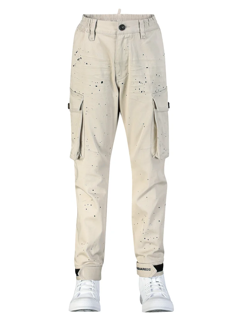 Cargohose Beige