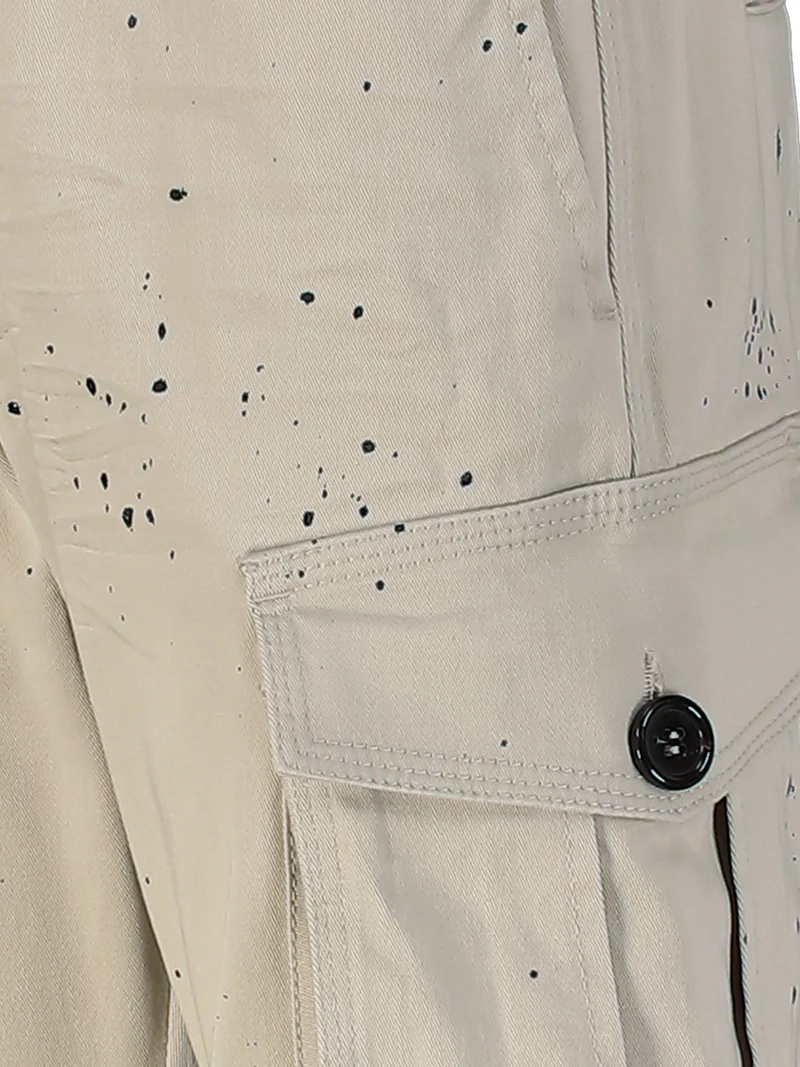 Cargohose Beige