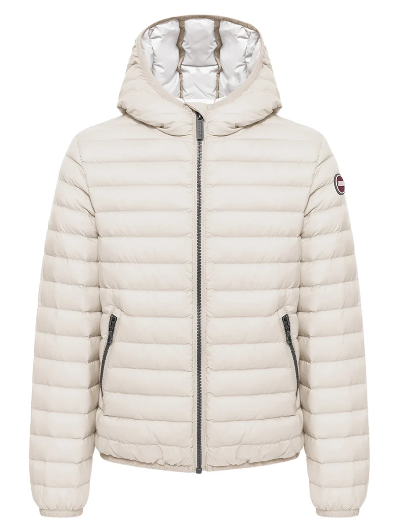 Daunenjacke Cremeweiß