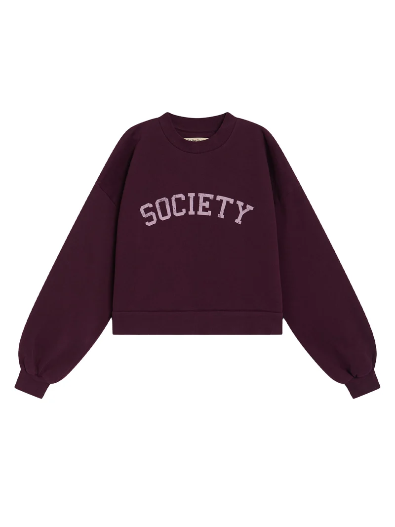 Sweatshirt Lea Bordeauxrot