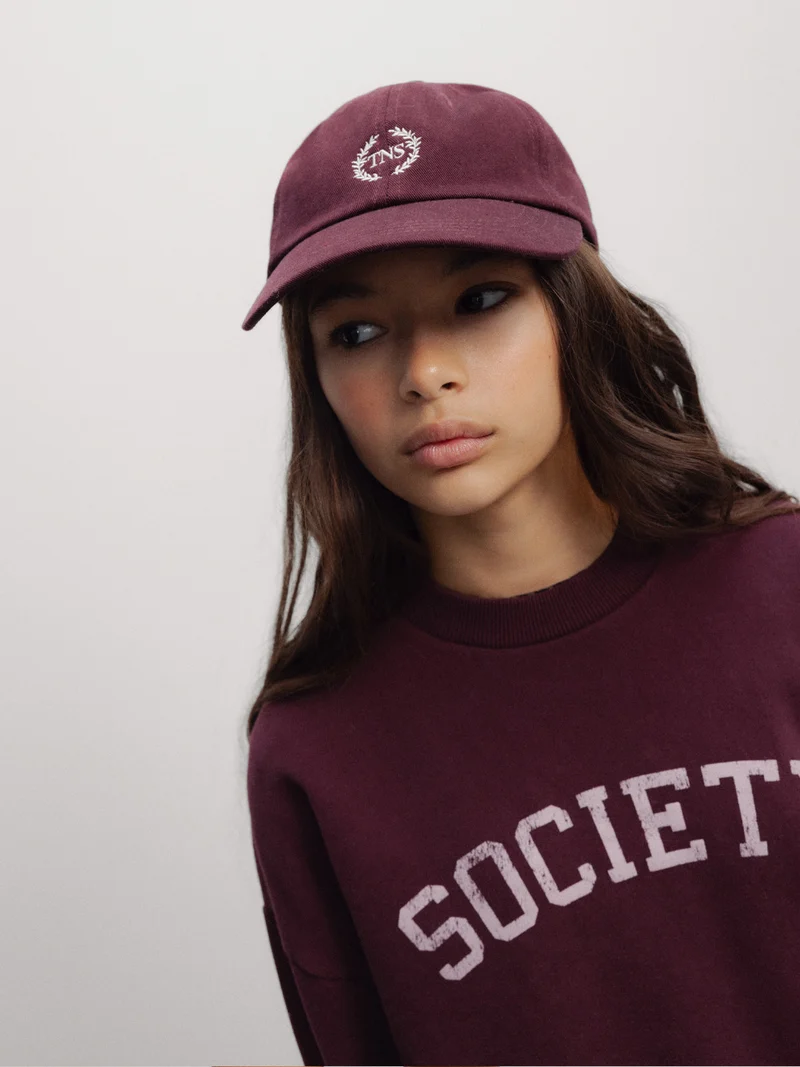 Sweatshirt Lea Bordeauxrot