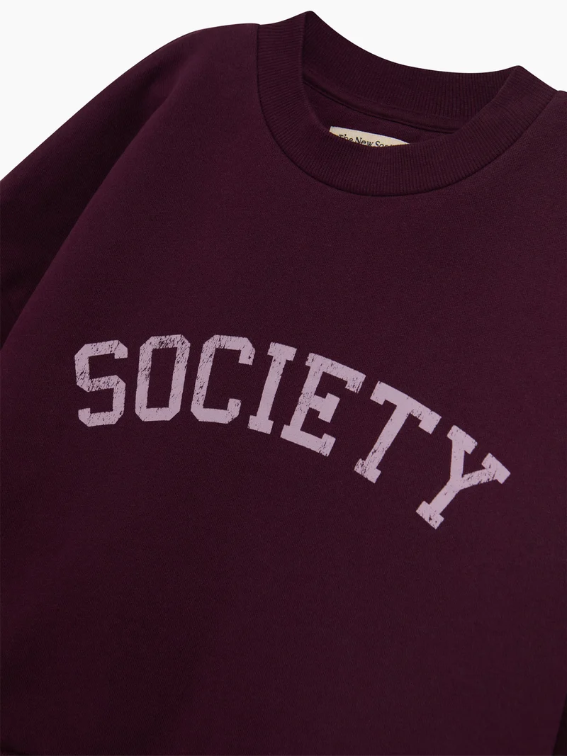 Sweatshirt Lea Bordeauxrot