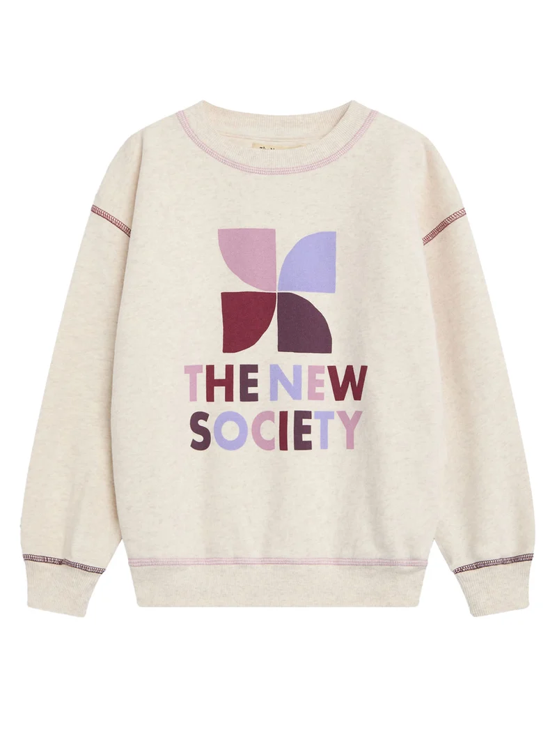Sweatshirt Tns Logo Sweatshirt Weiß