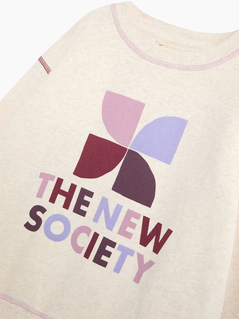 Sweatshirt Tns Logo Sweatshirt Weiß