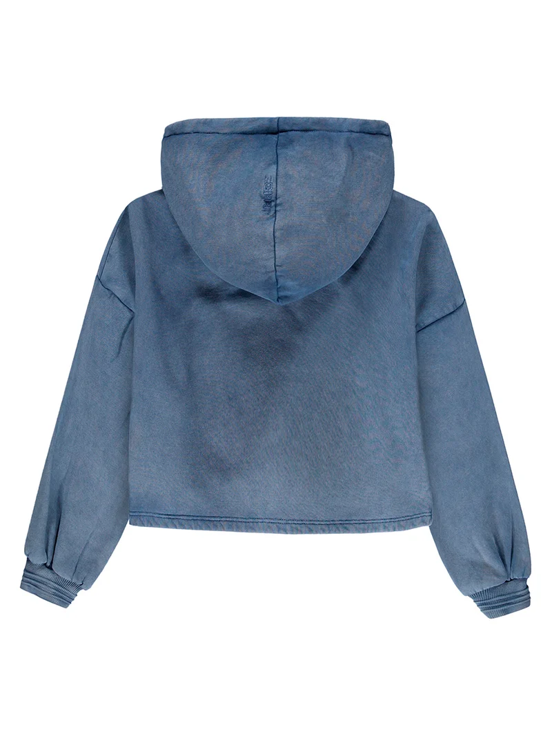 Hoodie Blau