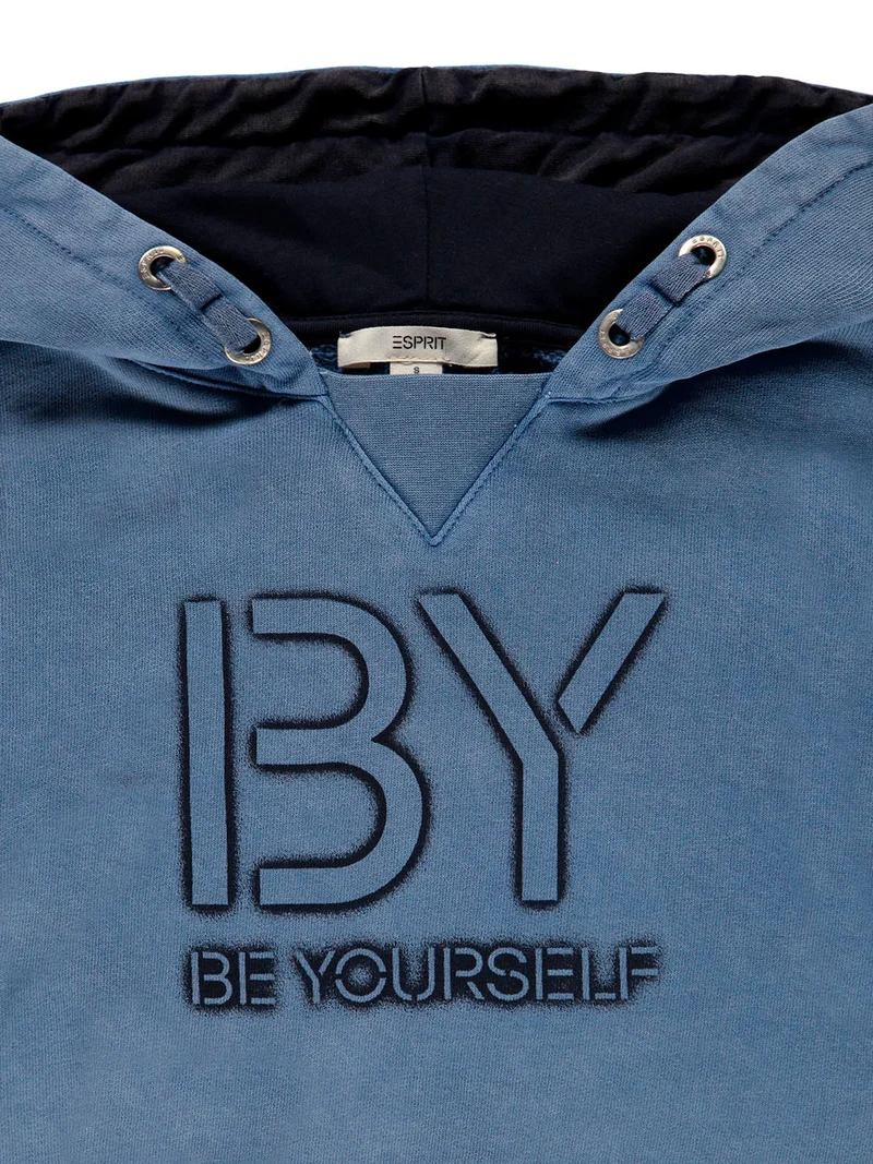 Hoodie Blau