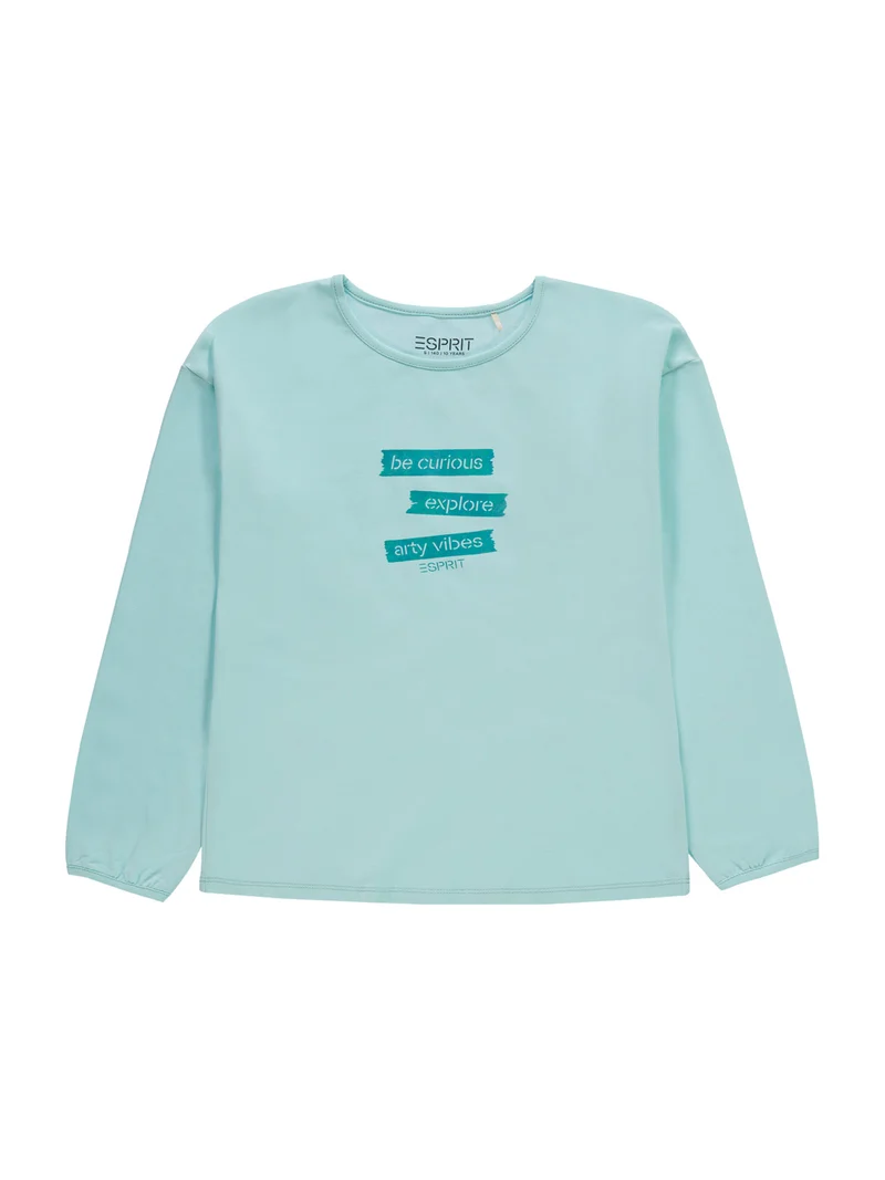 Longsleeve Türkis