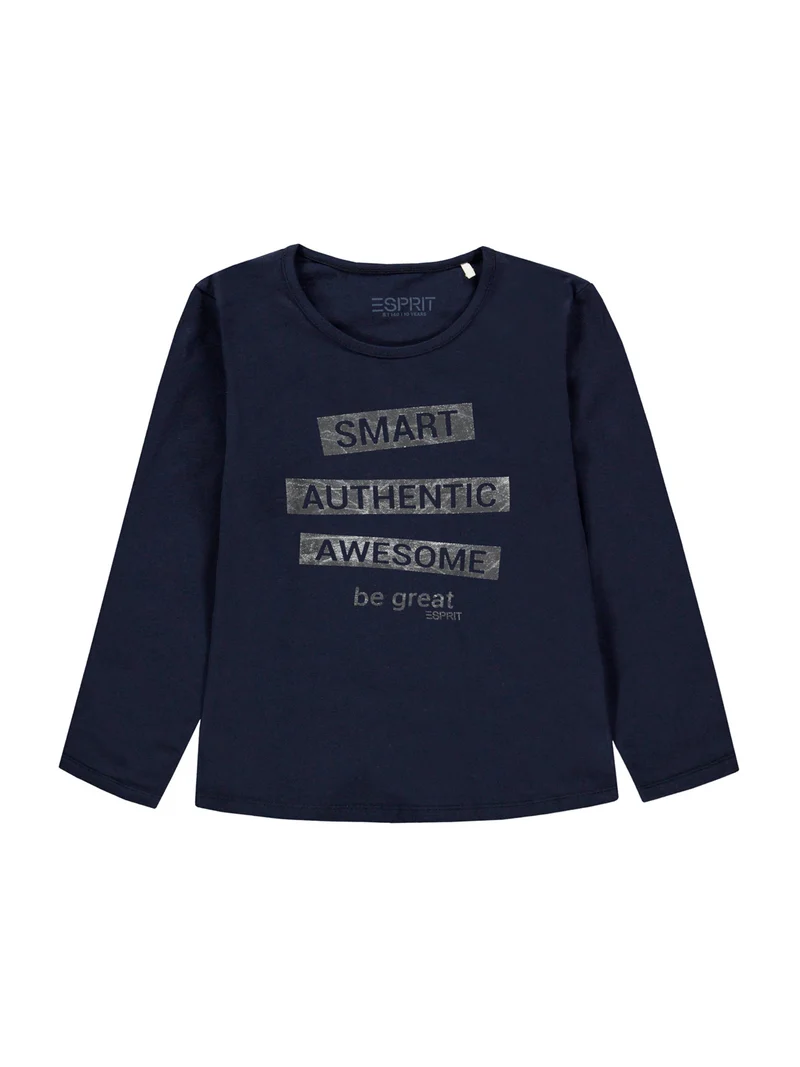 Longsleeve Marineblau
