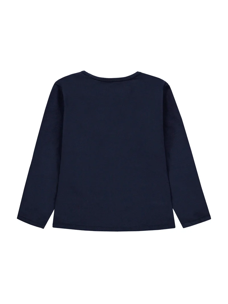 Longsleeve Marineblau