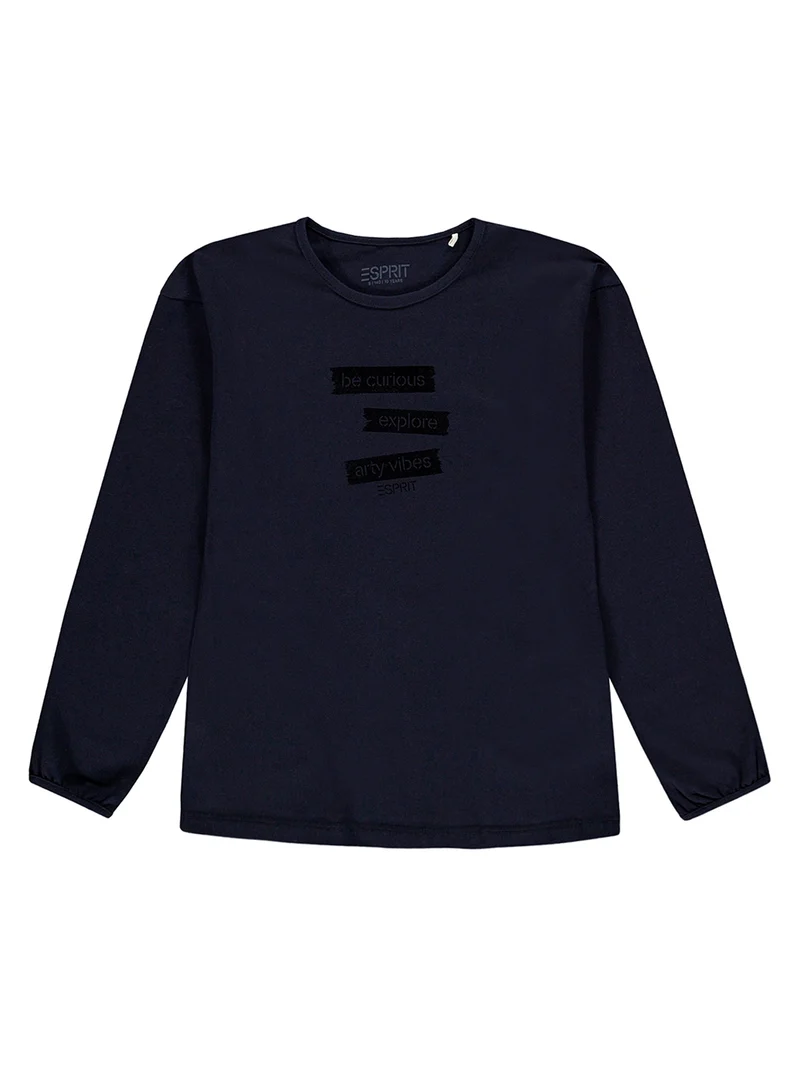 Longsleeve Marineblau