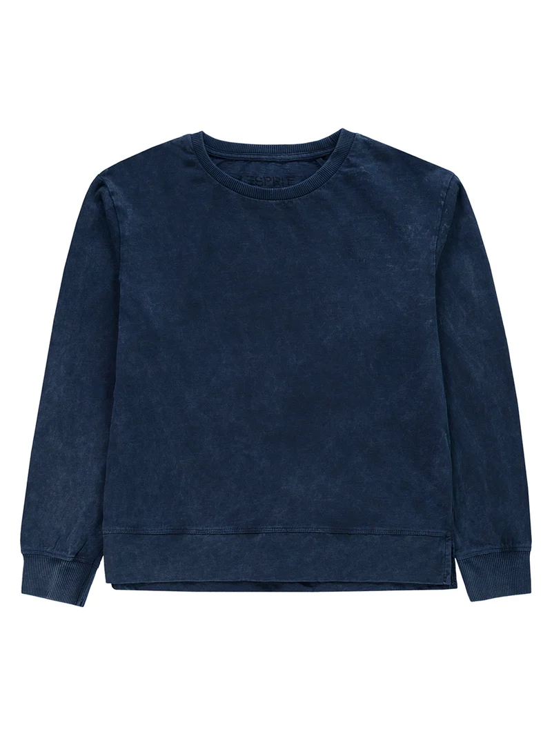 Longsleeve Blau