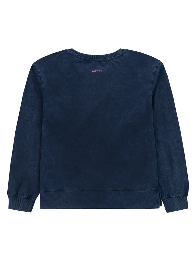 Longsleeve Blau