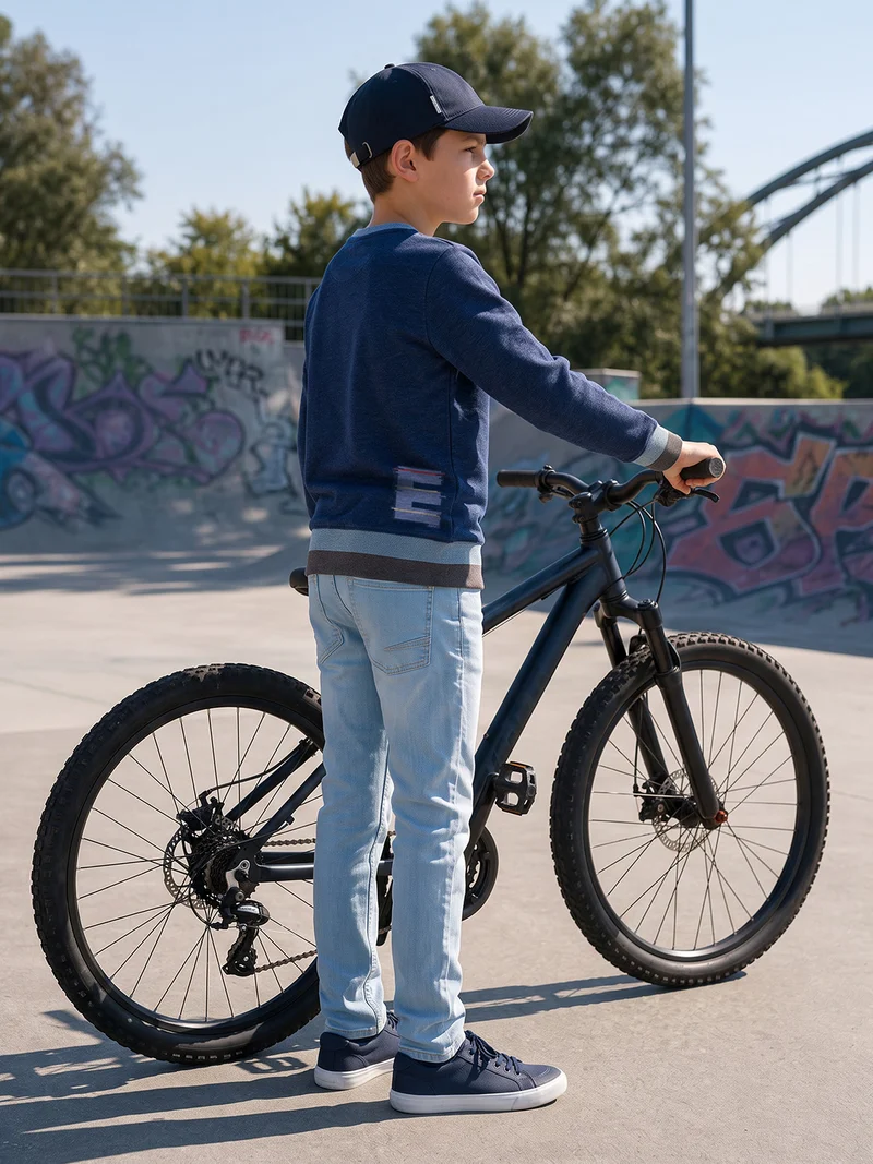 Sweatshirt Blau
