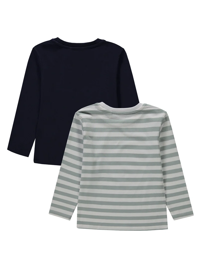 Longsleeve Marineblau