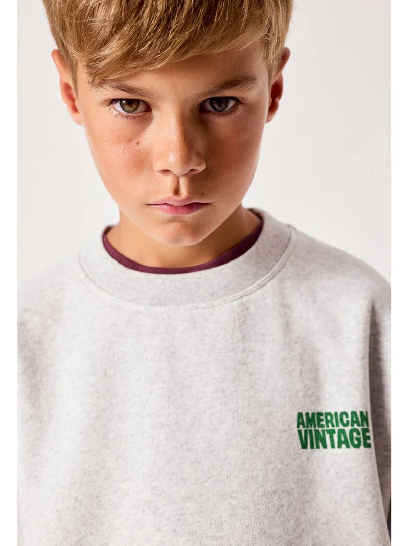 Sweatshirt Baptown Grau