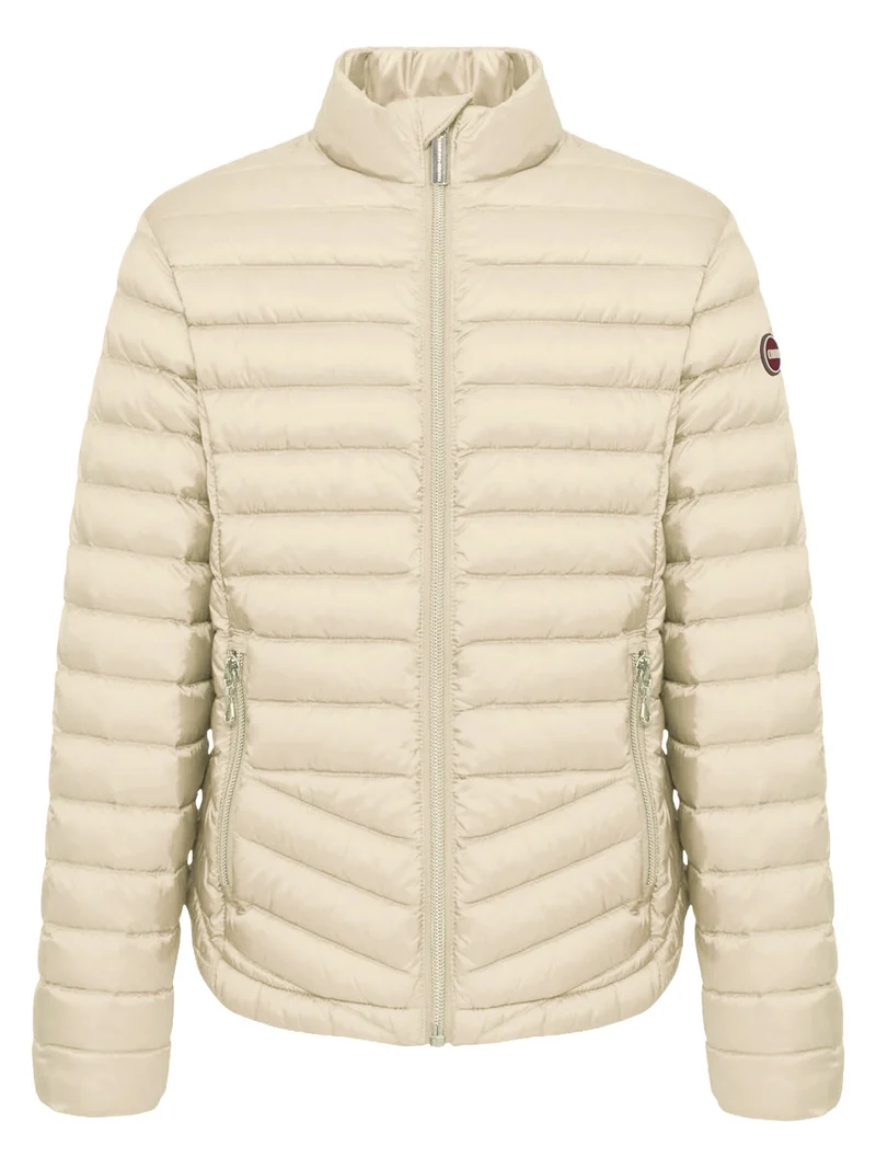 Daunenjacke Cremeweiß