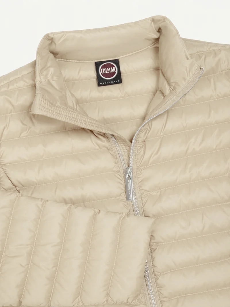 Daunenjacke Cremeweiß