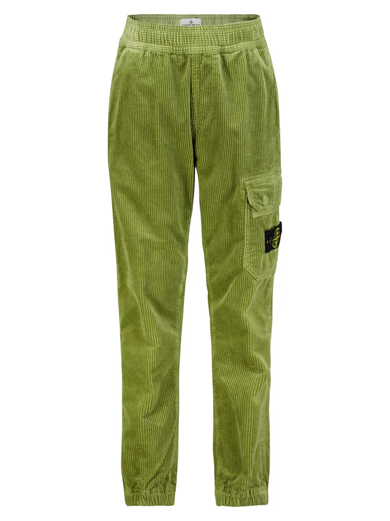 Cordhose Olivgrün