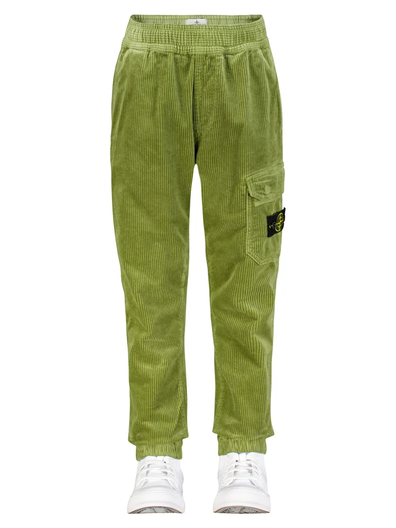 Cordhose Olivgrün
