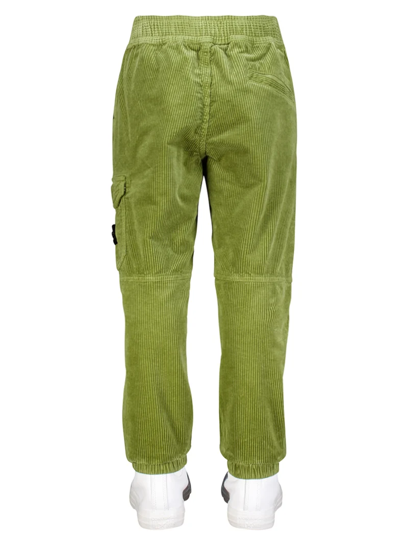 Cordhose Olivgrün