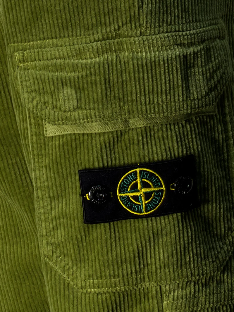 Cordhose Olivgrün
