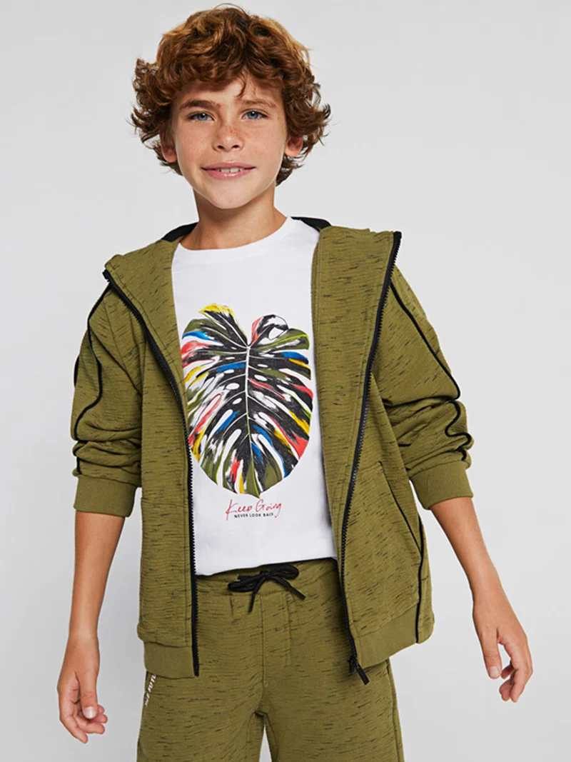 Sweatjacke Grün