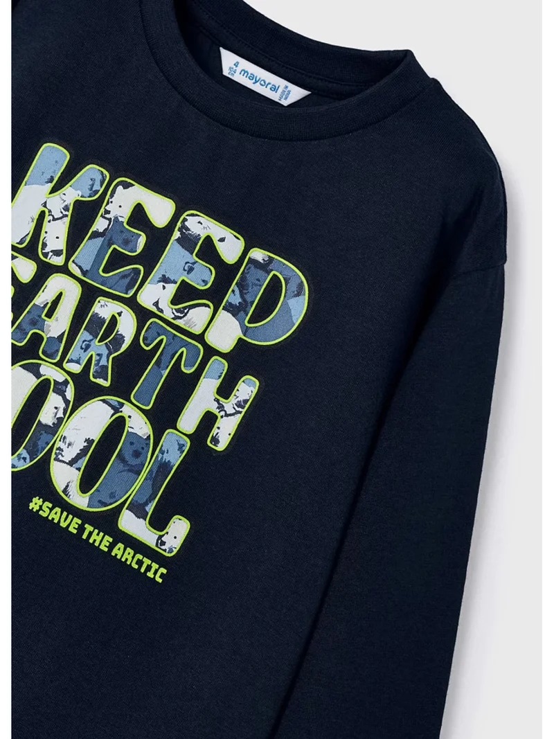 Longsleeve Blau