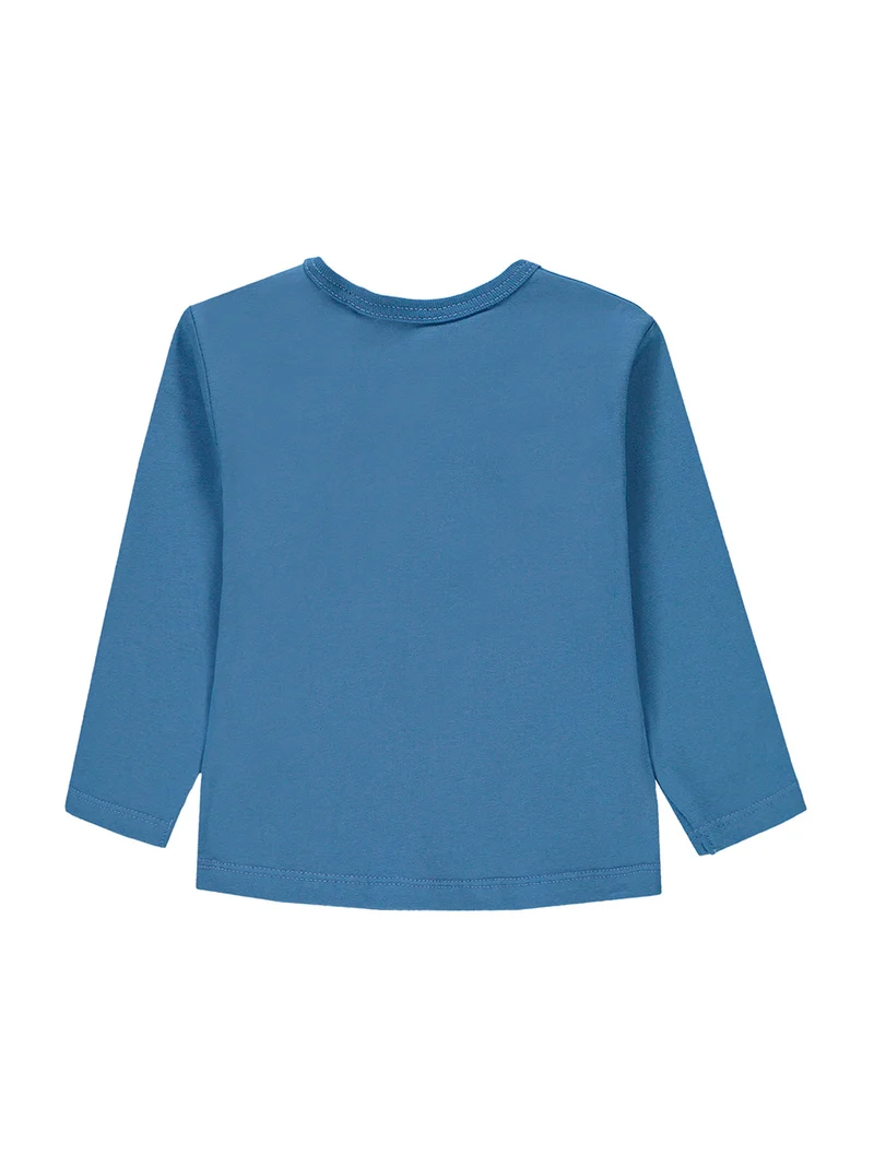 Longsleeve Hellblau