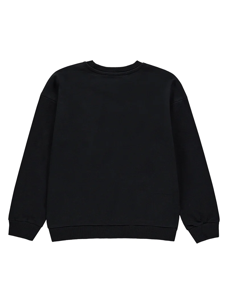Sweatshirt Schwarz