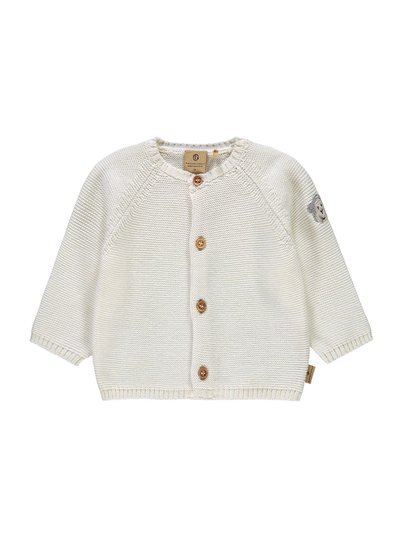 Strickjacke Weiß