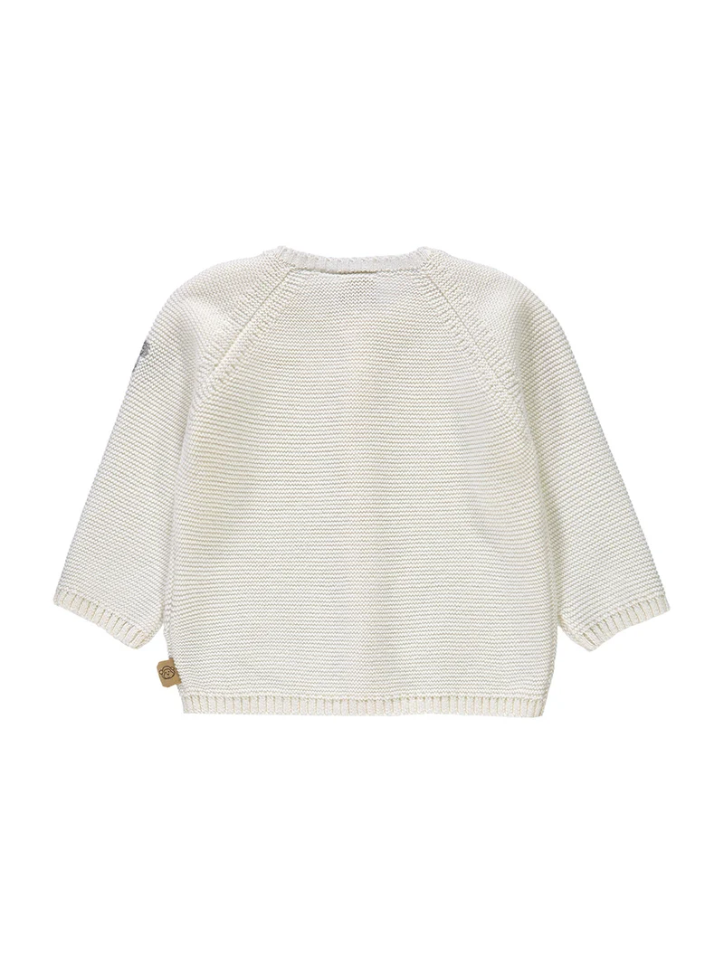 Strickjacke Weiß