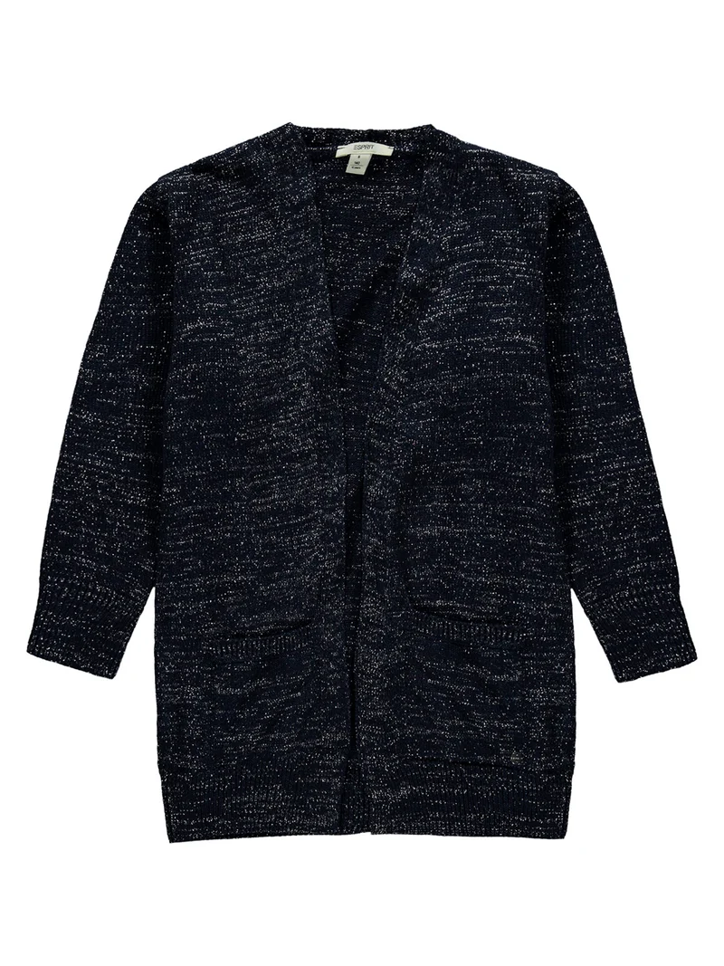 Strickjacke Marineblau