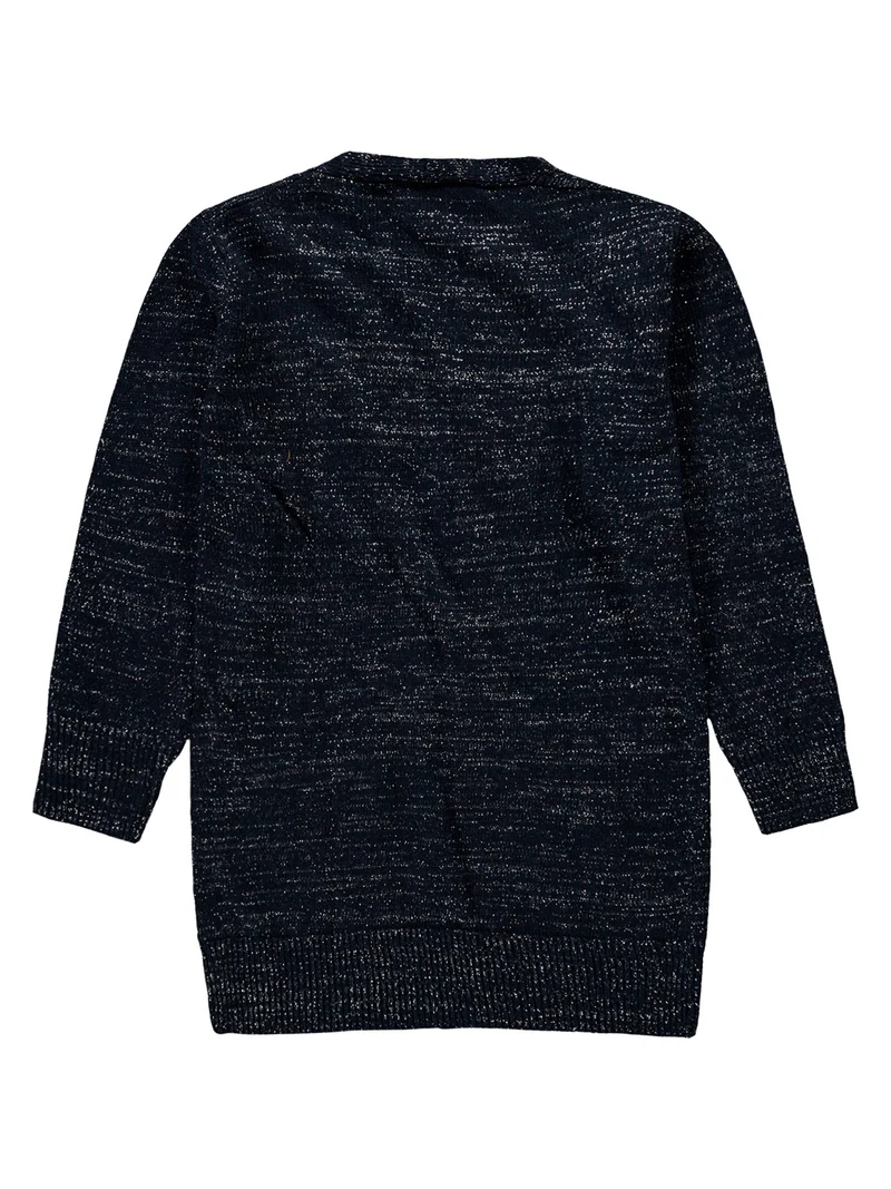 Strickjacke Marineblau