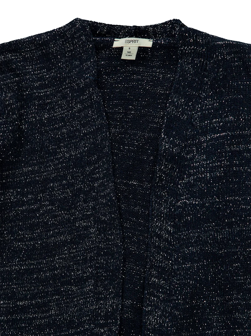 Strickjacke Marineblau