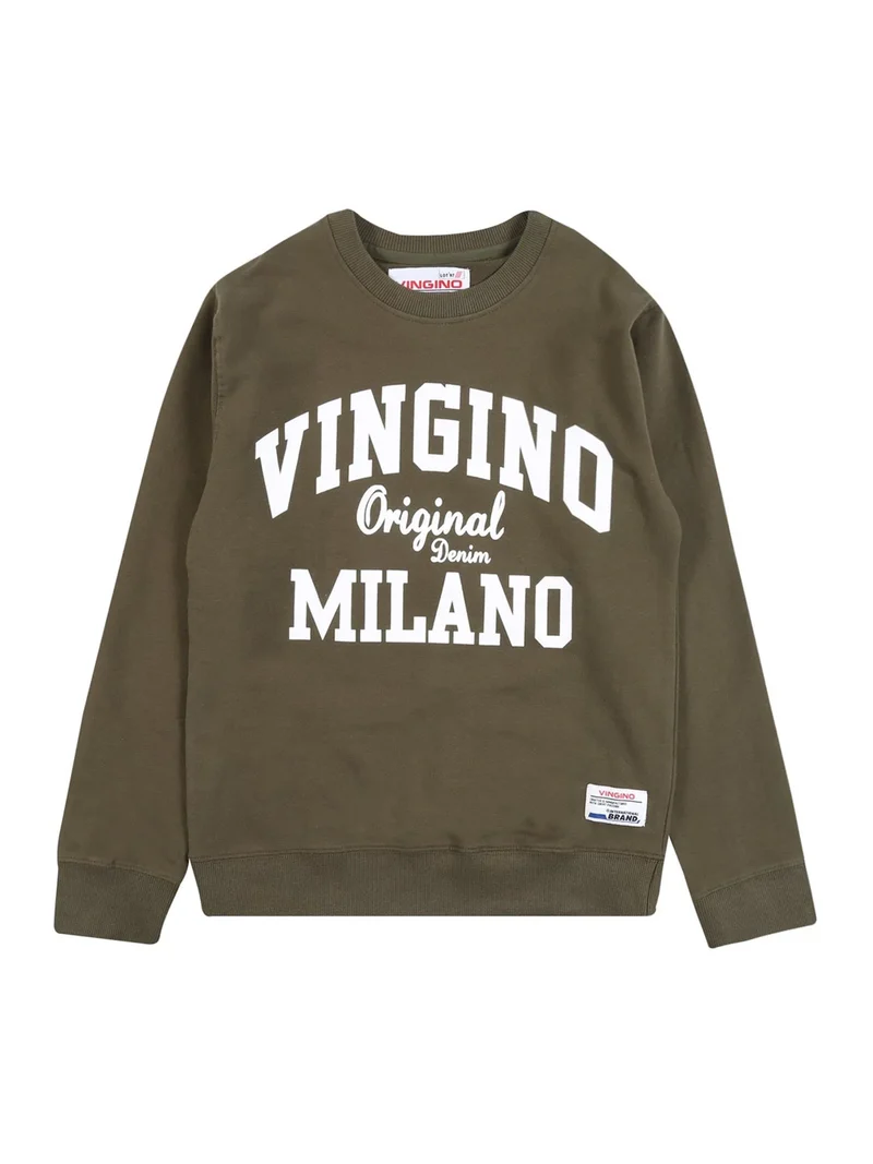 Sweatshirt Olivgrün