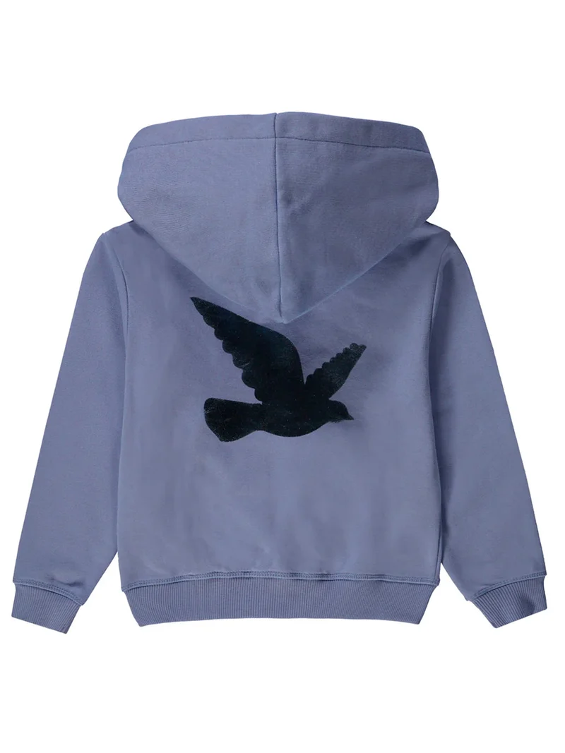 Sweatjacke Blau