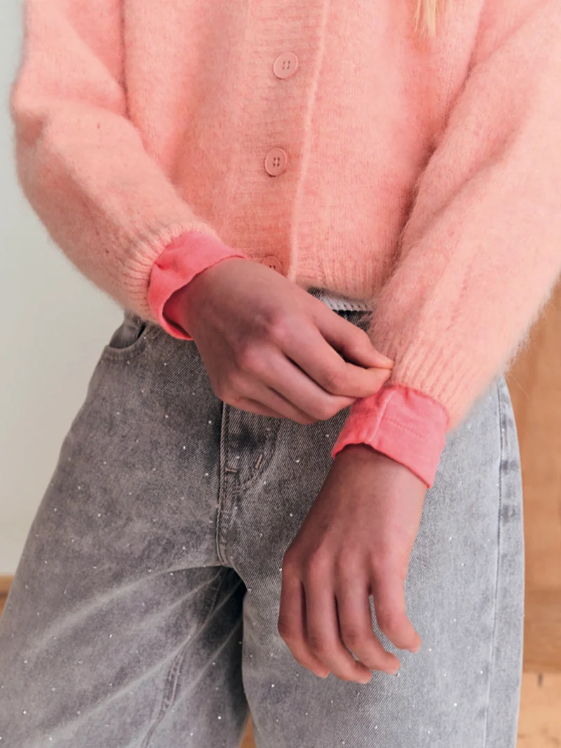 Strickjacke Anni Apricot