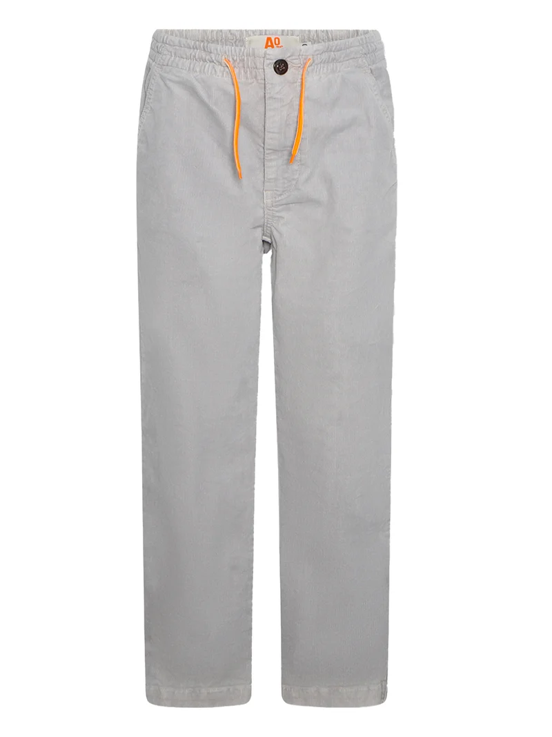 Cordhose Luke Grau