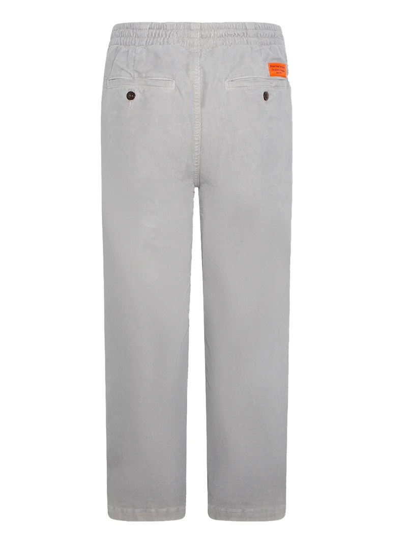 Cordhose Luke Grau