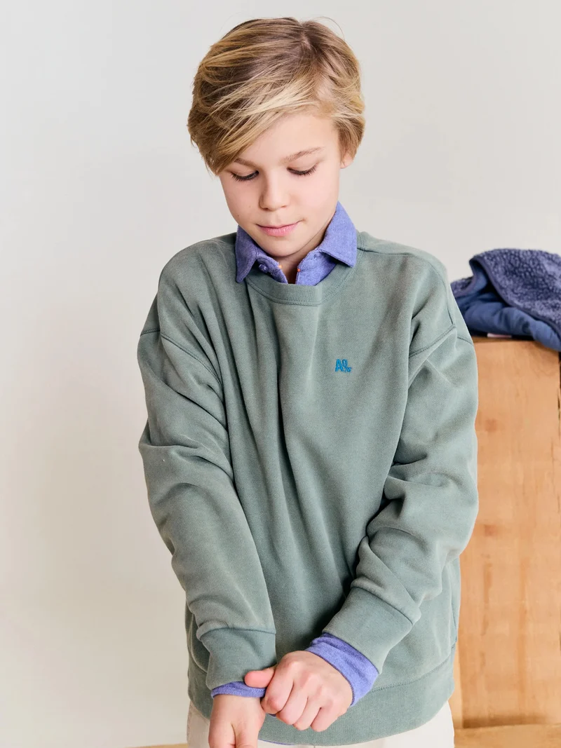 Sweatshirt Oscar Grün