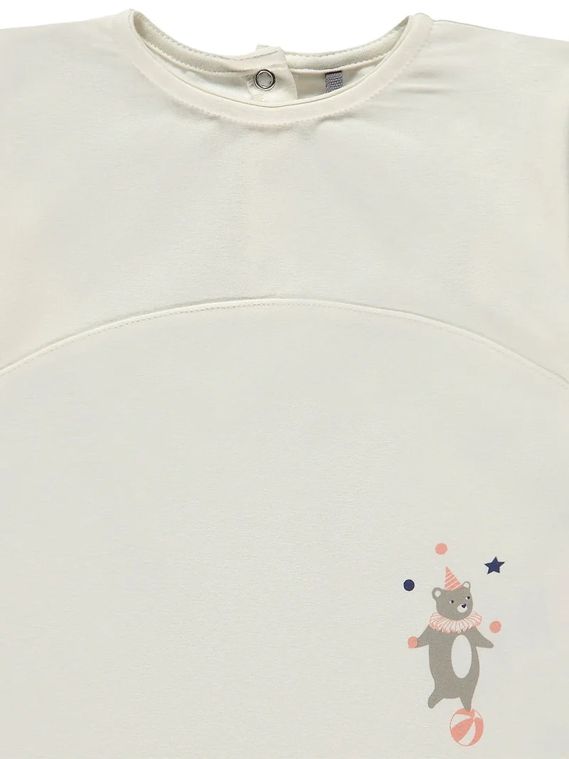 Longsleeve Cremeweiß