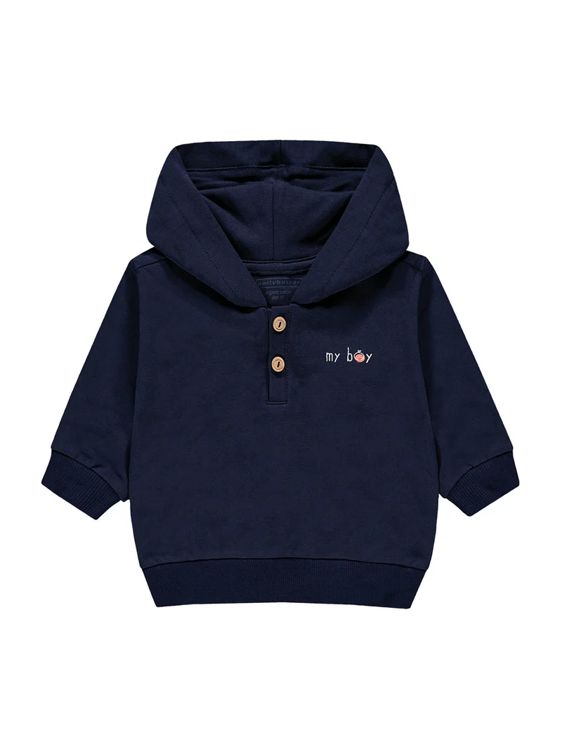 Hoodie Blau