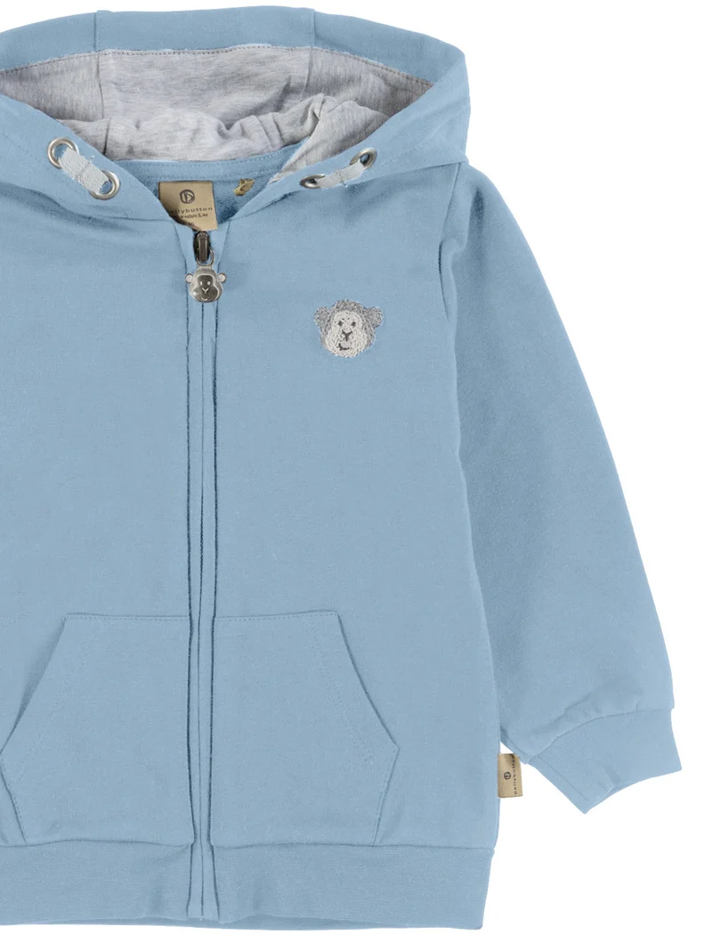 Sweatjacke Blau